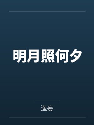 明月照何夕封面