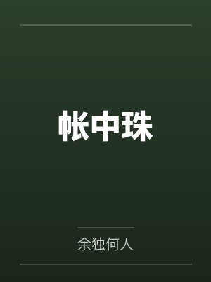 帐中珠封面
